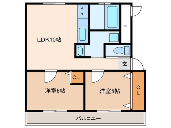 高津橋農住団地A棟の物件間取画像